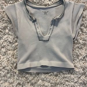 Urban Outfitters Ivory Out From Under Go For Gold Seamless Top